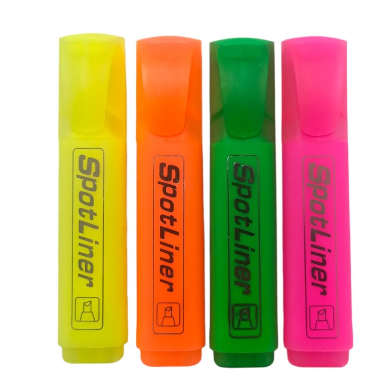 Highlighter Spotliner 4 Pcs (DH-102)