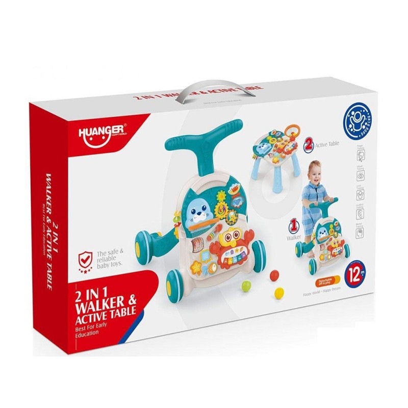 2 in 1 Walker & Active Table (HE0828)