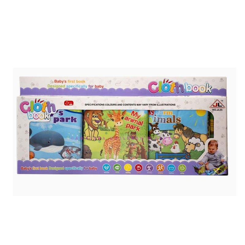 Cloth Baby Book 3 Pcs (JL55)
