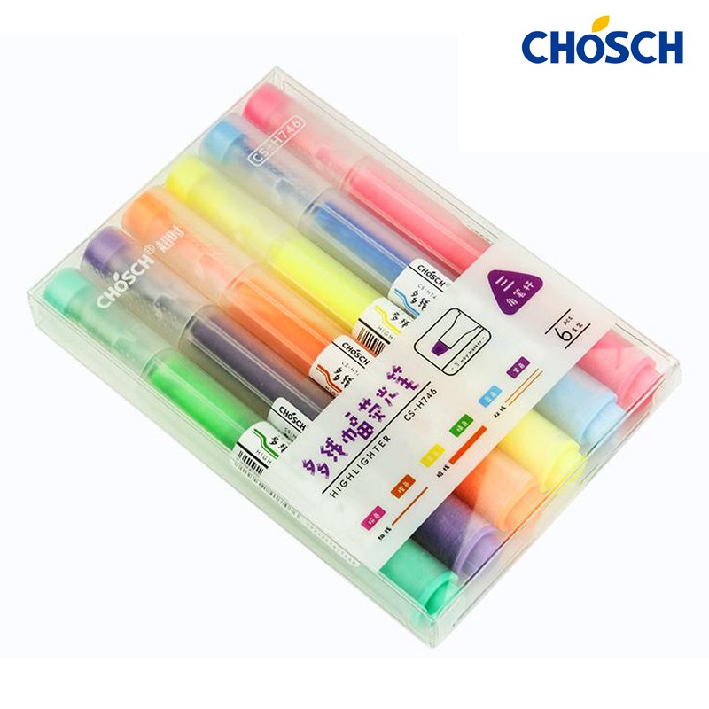 CHOSCH Highlighter 6 Pcs (CS-H746)