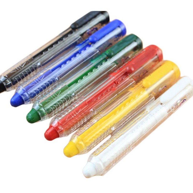 Mingda Freshen Colorful Crayon Body & Face Painting 6 Pcs (301A)