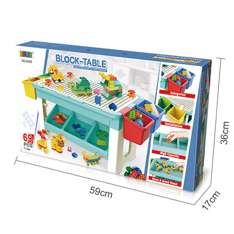 Block Table 69 Pieces (8405)