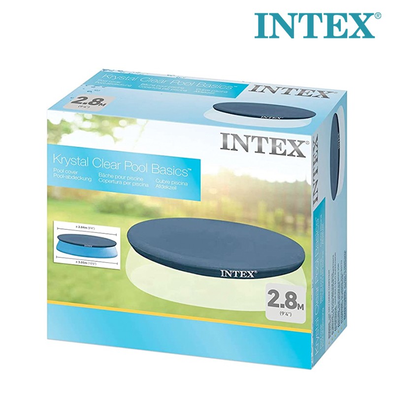 INTEX Round Pool Cover 2.84 cm Fit For Pool 3.05 cm (28021)