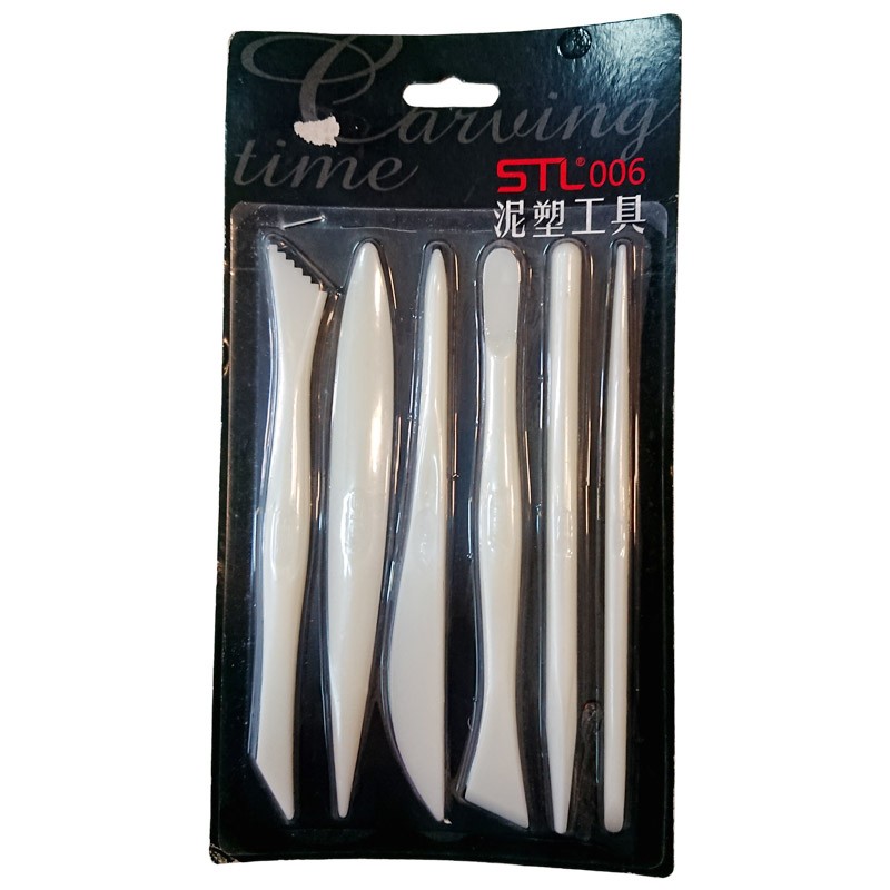STL Carving Tools Sculpture Knife 6 Pcs (STL-006)