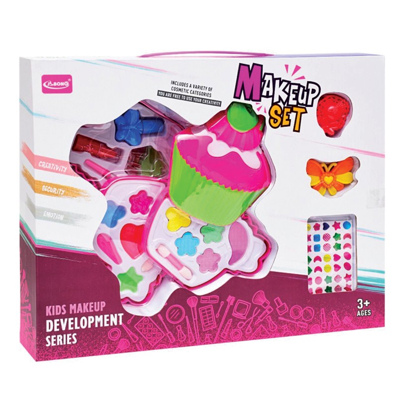 Make-Up Set Cup-cake Shape (D6894-7)