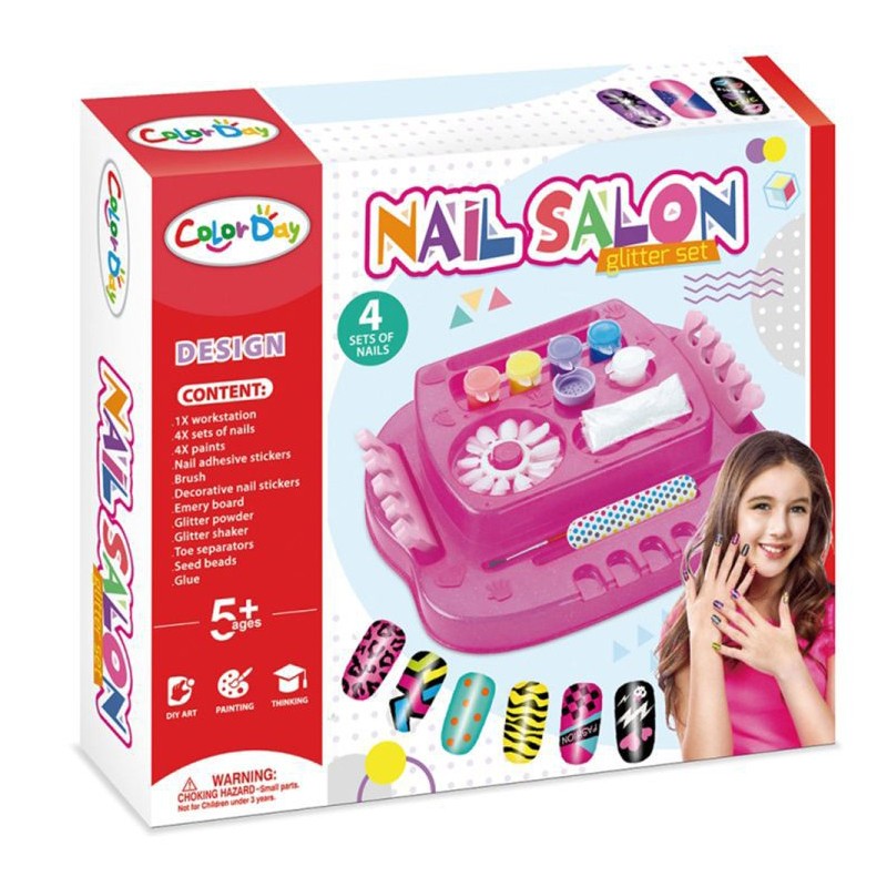 Color Day Nail Salon Glitter Set (8147)