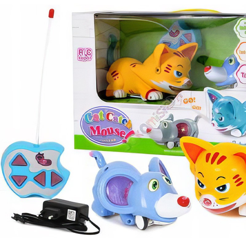 Remote Control Cat Catch Mouse Interactive Toy (JH-908)