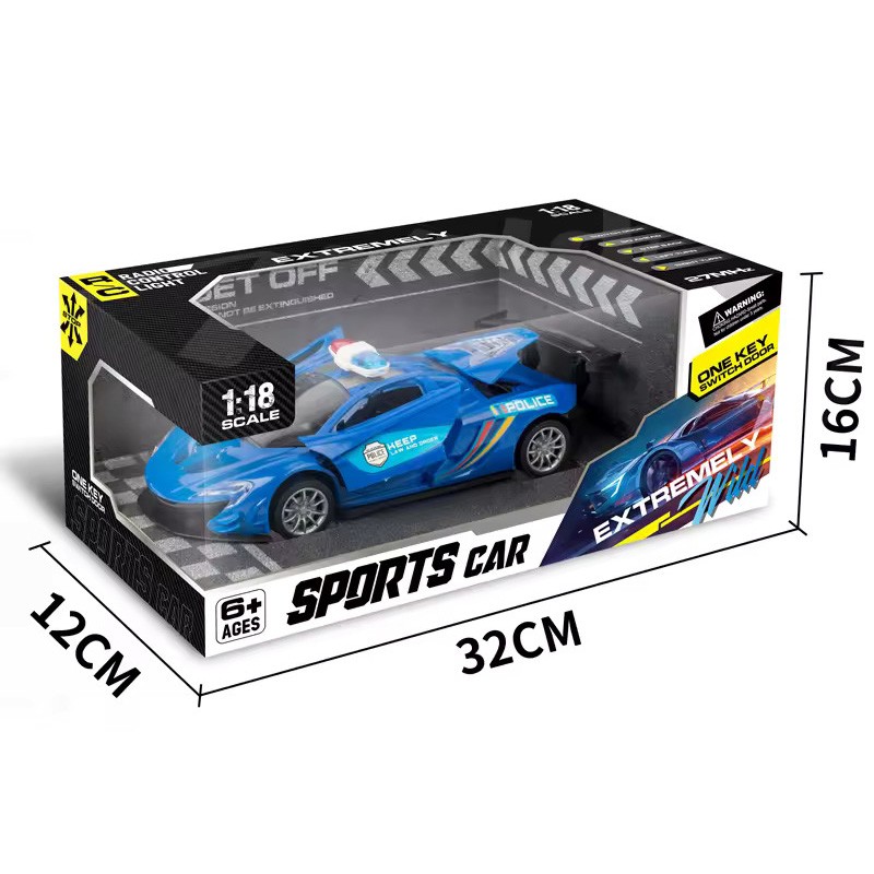 Remote Control Police Super Car( 20968-2A)