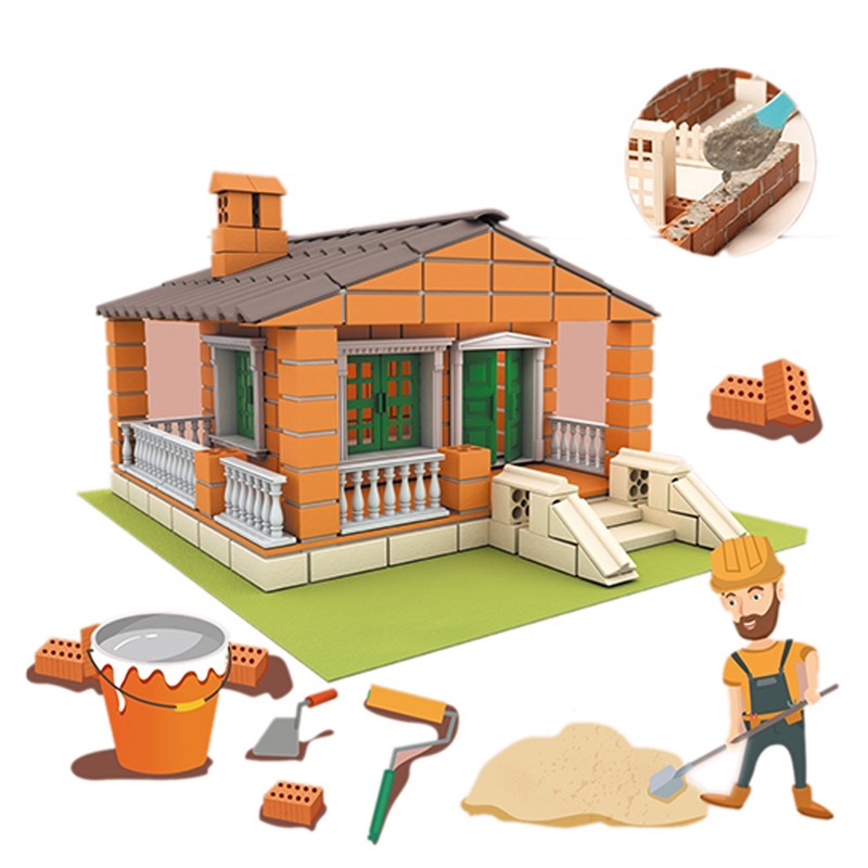 Farm House Garden Building 209 Pcs (Wk8803)