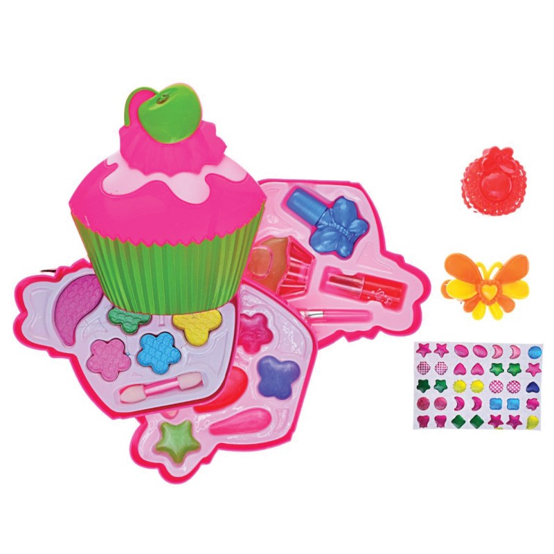 Make-Up Set Cup-cake Shape (D6894-7)