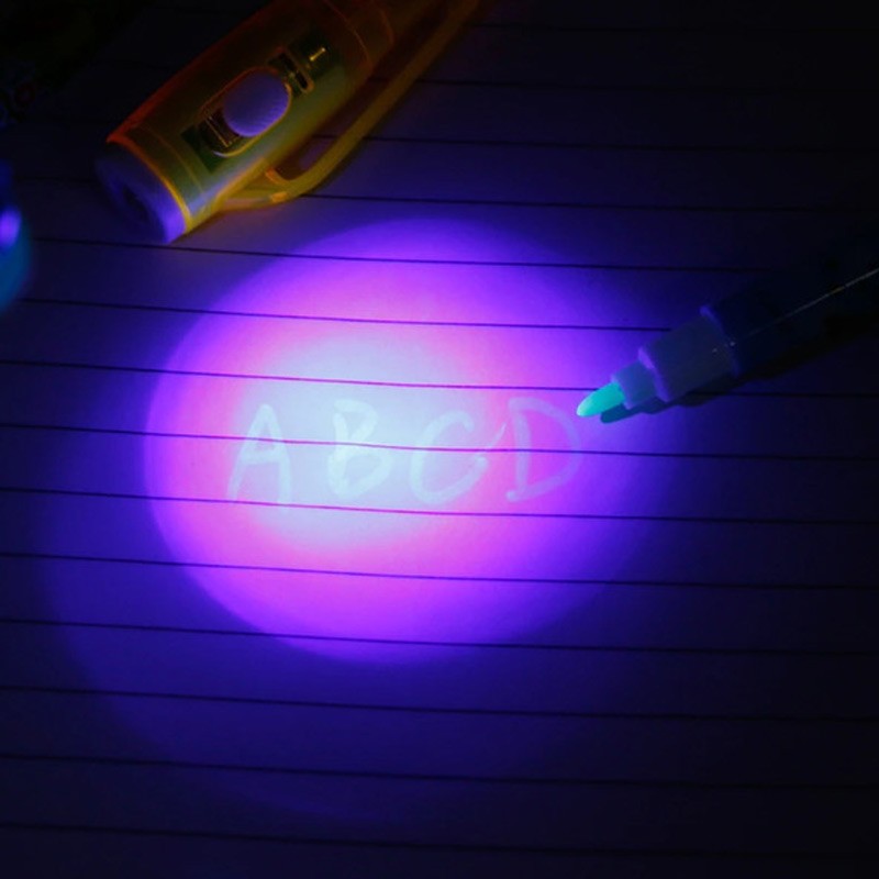 Secret Magic Pen With UV Back Light (RY-2010)