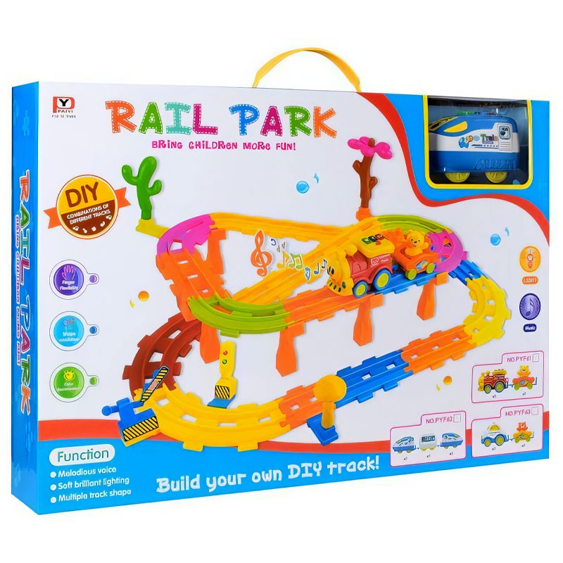 Rail Park Track With Music & Light (PYF63)