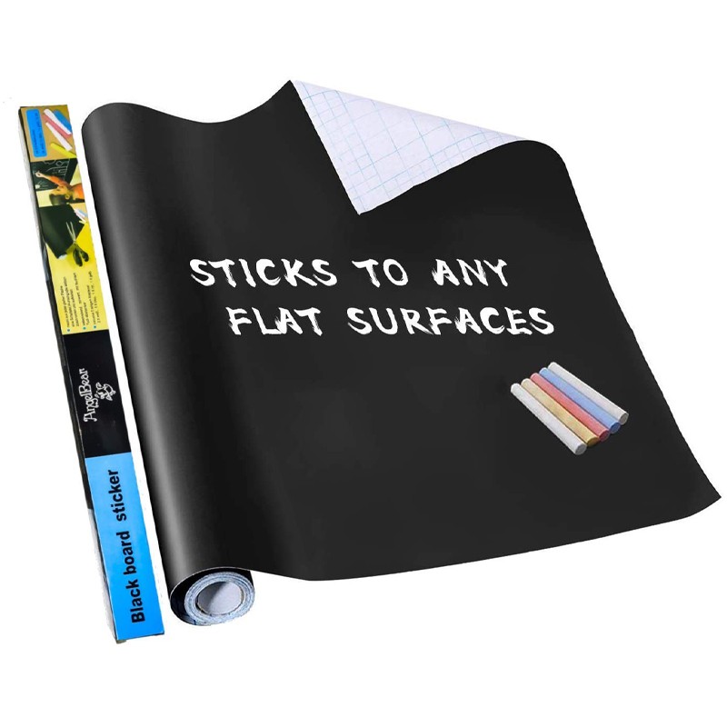 Black Board Vinyl Wall Sticker  Chalkboard (45 X 200 Cm)