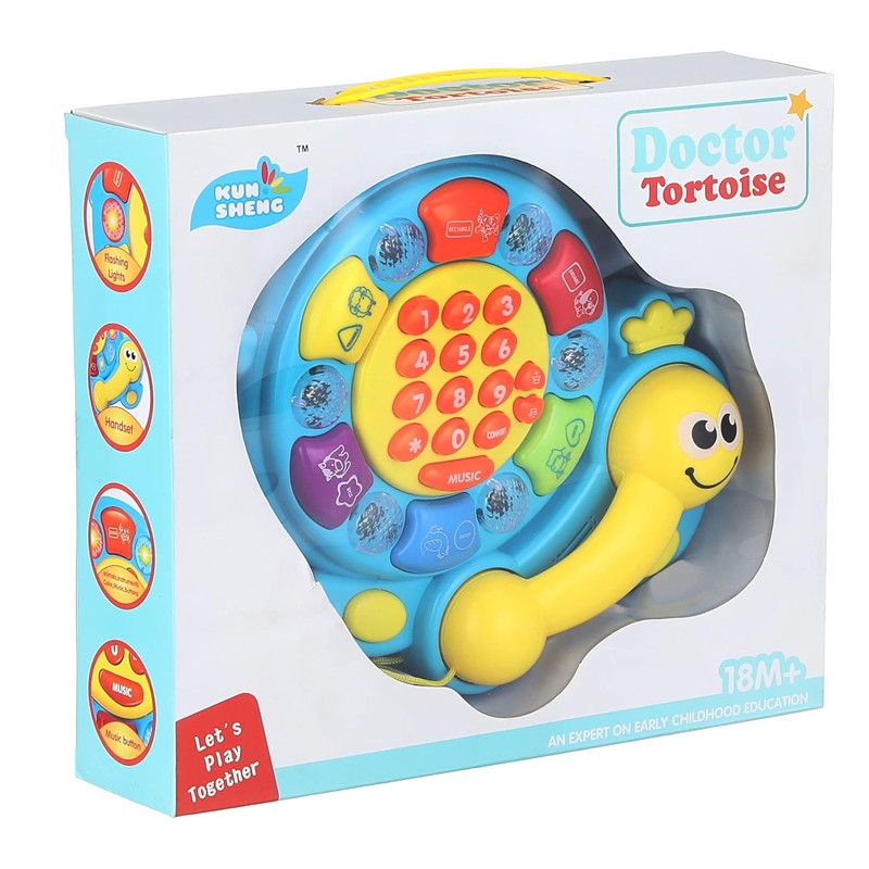Kun Sheng Doctor Totoise Baby Telephone (867)