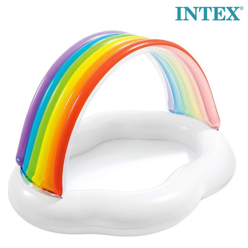 INTEX Rainbow Cloud Inflatable Baby Pool (57141)