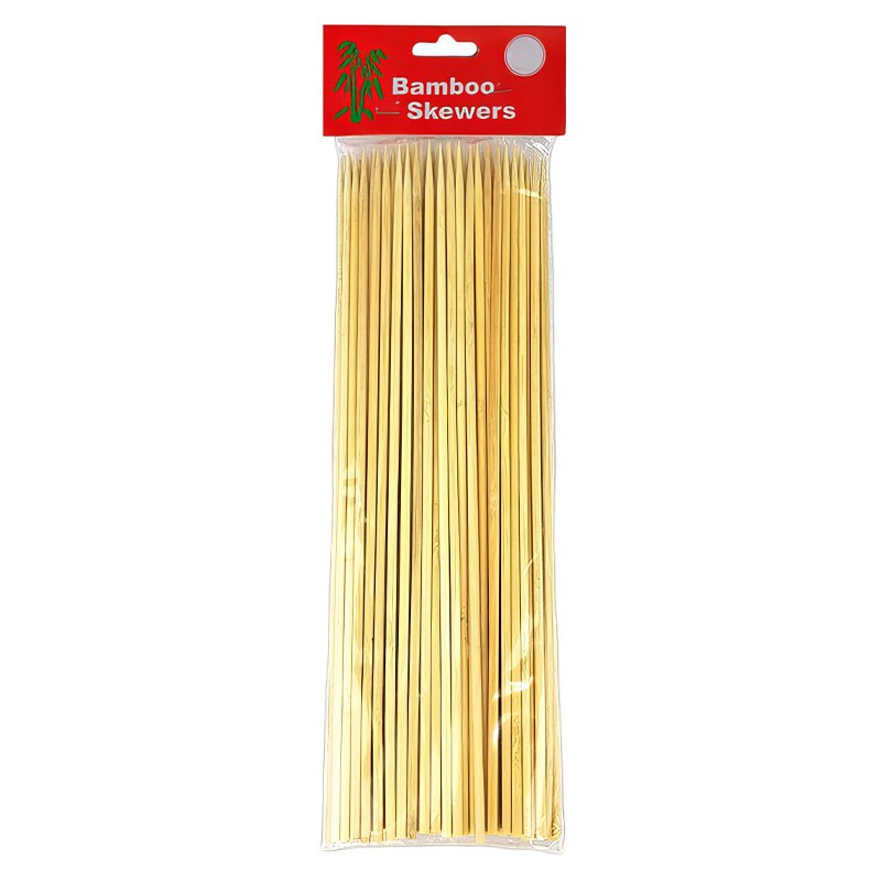 Bamboo Skewers 3 mm Round 100 Pcs 30 cm