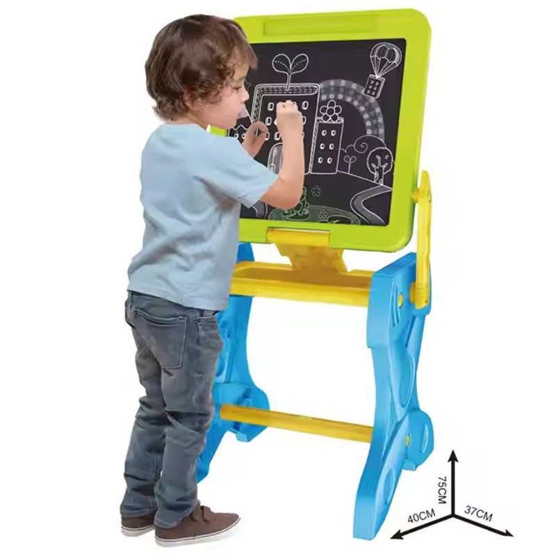 2 In 1 kids Learning Table & Drawing Board Stand (YM884)