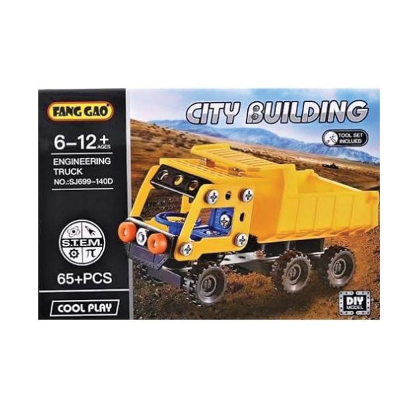 Fang Gao MEKANO City Building Truck 65 Pcs Pcs (SJ699-140D)