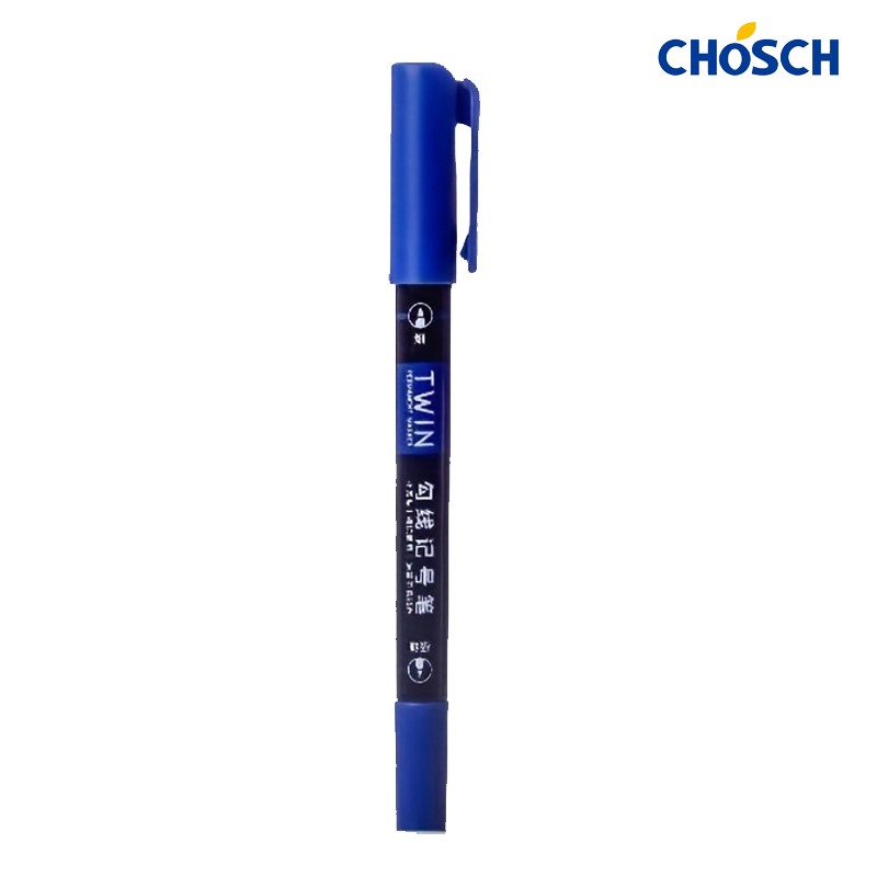 CHOSCH Twin Head Permanent Marker (CS-H748)