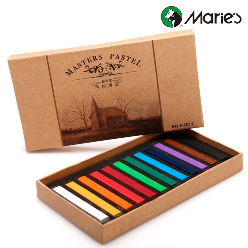 MARIES Masters Soft Pastel 12 Colors (F-2012)