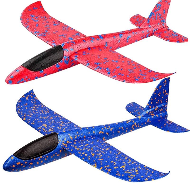 Throwing Foam Plane Large Size 48 cm