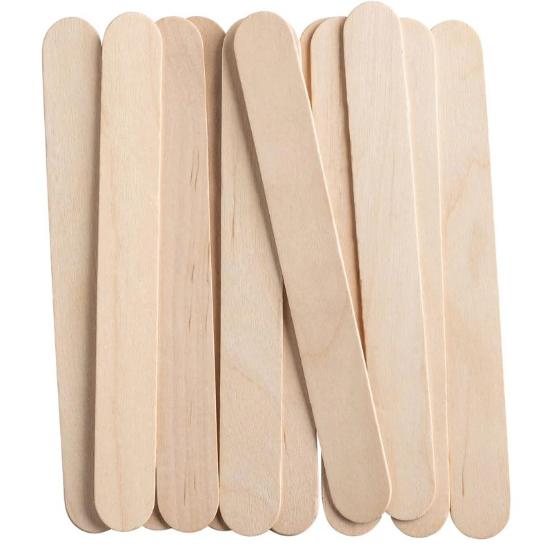 Wooden  Sticks  For Crafts 50 Pcs 15 x 1.8 cm
