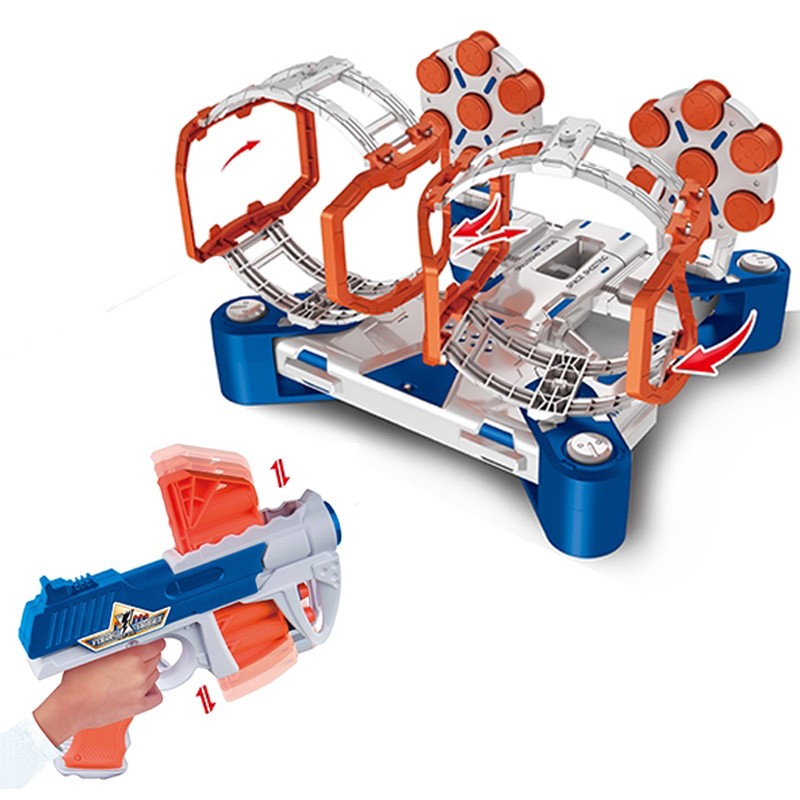 Dart League Shooting Game Double Gun (B3229N)