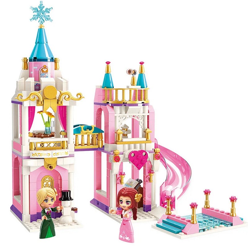 Qman -  Building Blocks Princess Leah  Castle  405 Pcs (2615)