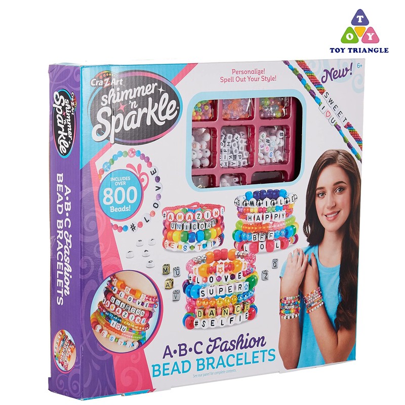 Shimmer n Sparkle Bead Bracelets (17883)
