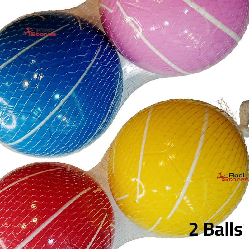 Plastic Balls Pack Of 2 Balls 14 cm Diameter