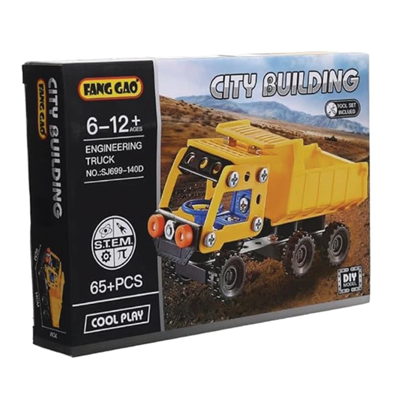 Fang Gao MEKANO City Building Truck 65 Pcs Pcs (SJ699-140D)