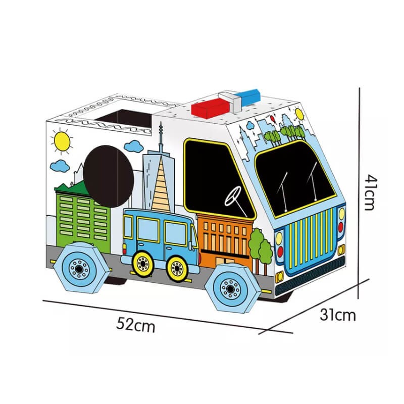 Diy Graffiti Cardboard Cosplay  (Truck 688-19)