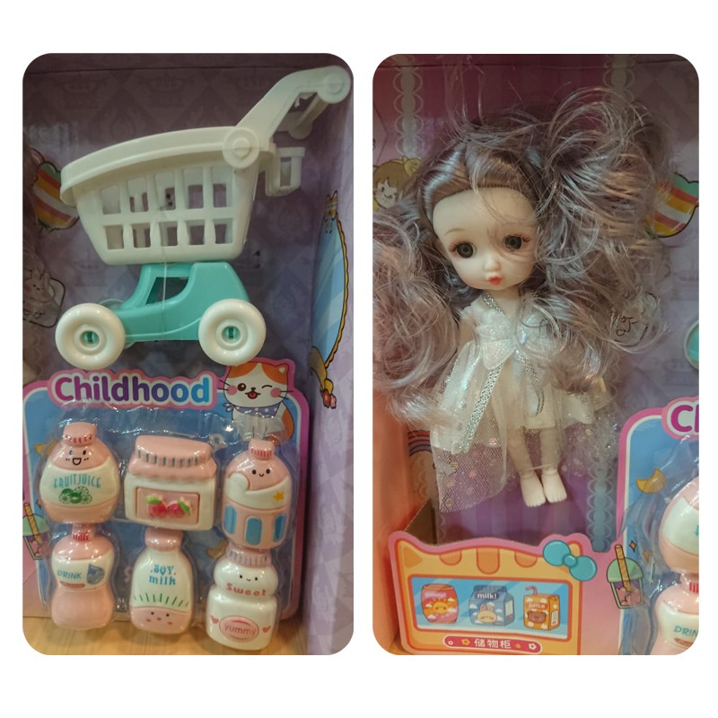 Lovely Girl ChildHood Annabele Girl With Kitchen (511)