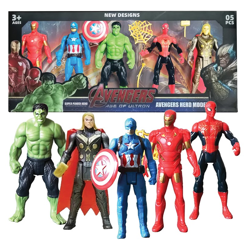 Avengers Age Of Ultron Figures 5 Pcs 12 cm (8155)