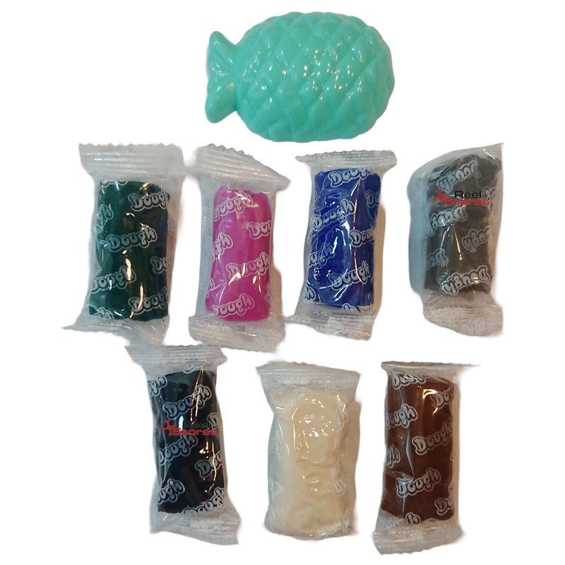 Multi-Color Play Dough -1 Small Box 6 Pcs Of Play Dough With 1 Mold (2037)