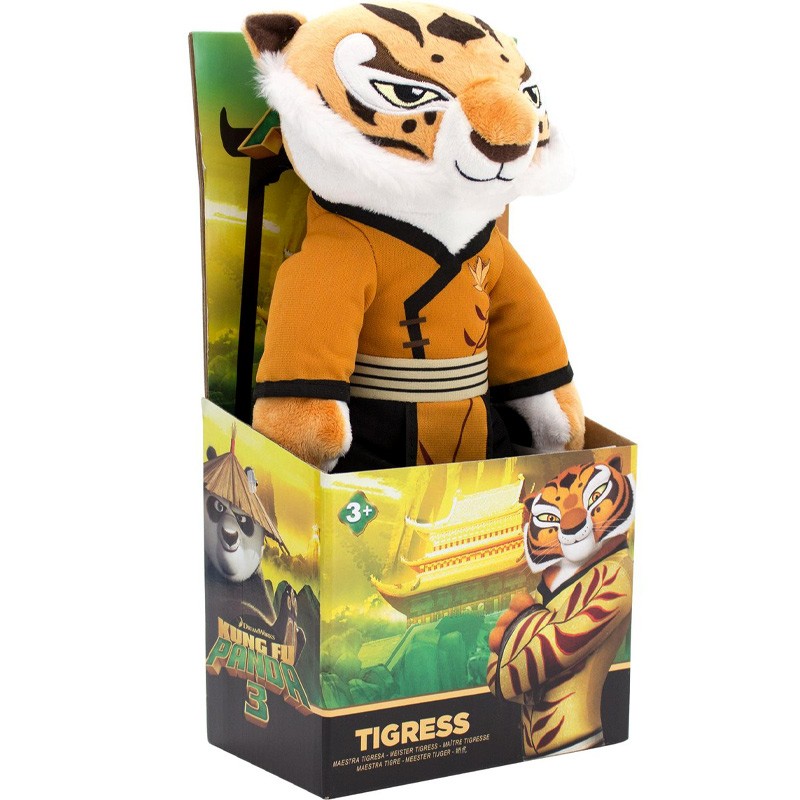 Tigrees Soft Plush Stuffed Toy From kung-Fu Panda Movie