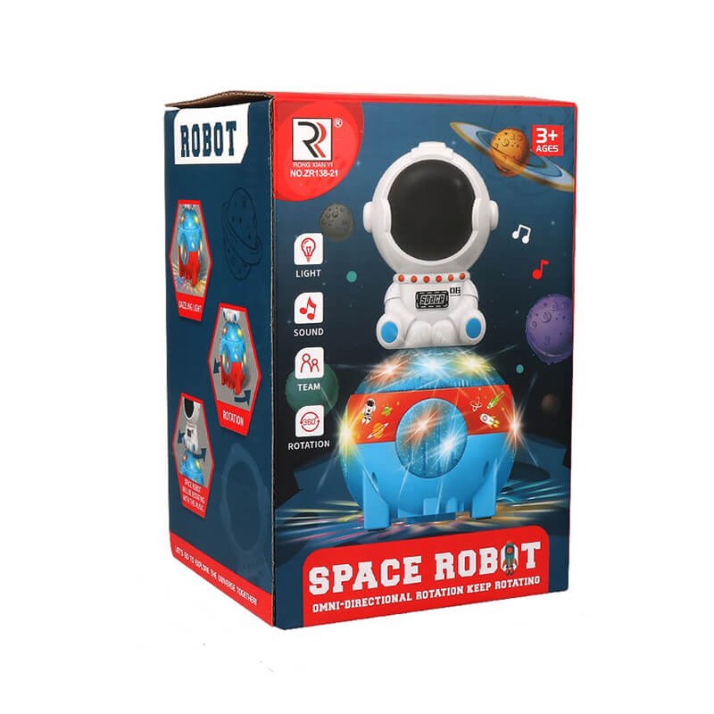 Dancing Space Robot With Music & Light (ZR138-21)