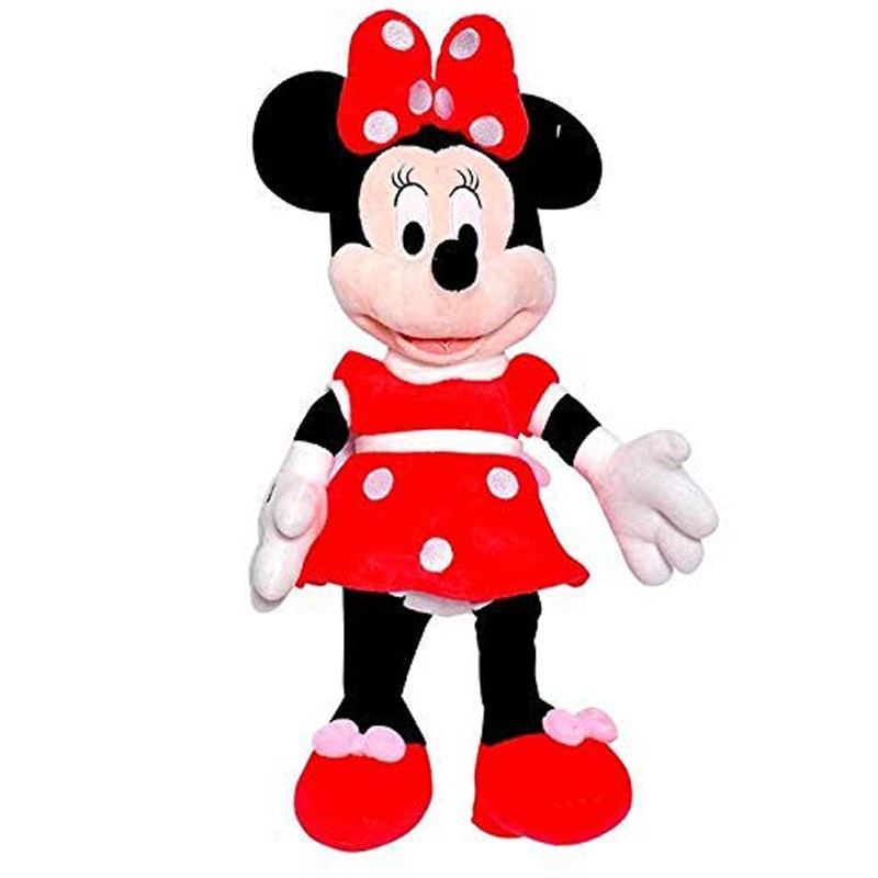Minnie Mouse Red Dress Medium Soft Plush Stuffed Doll Toy 50 cm