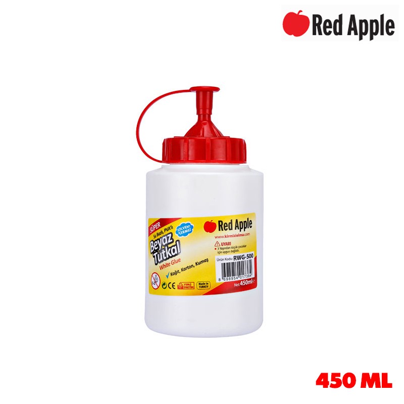 Red Apple Adhesive Water Based Super White Glue 450 ml (RWG-500)