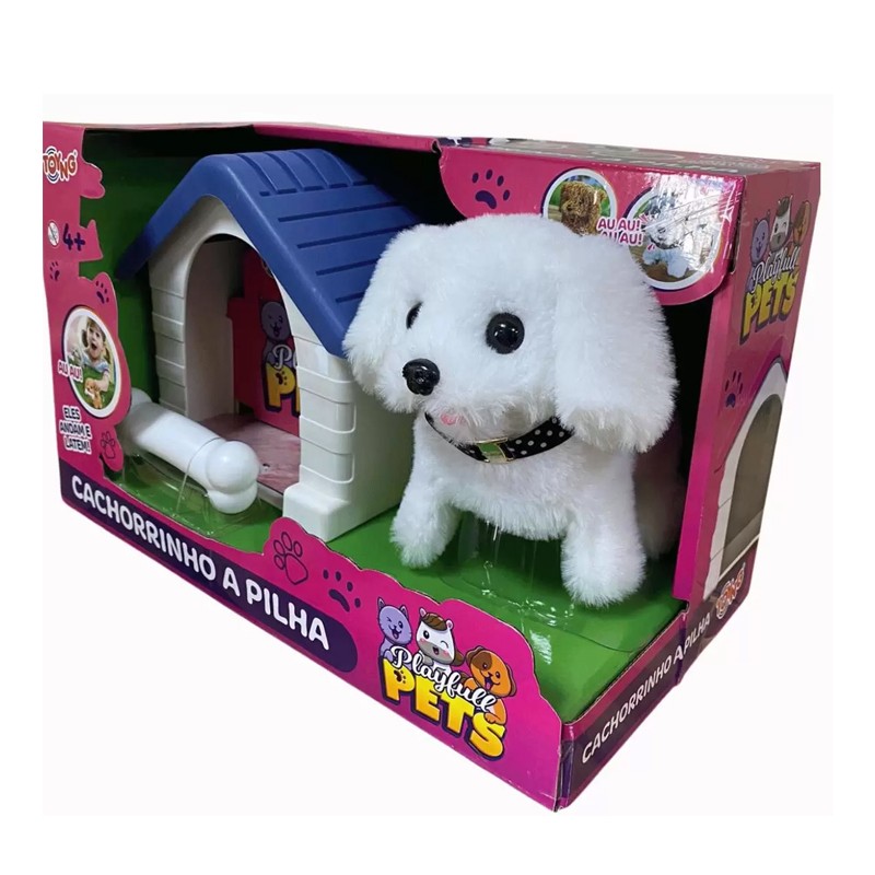 Mini Plush Pet With house (MC-1001)