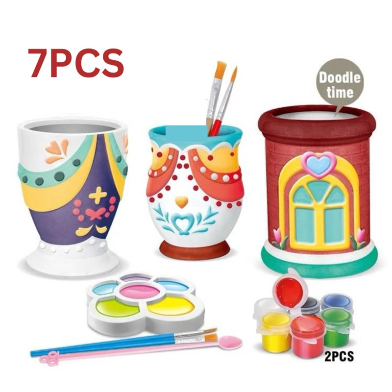 Painter Ceramics Tea Set Series (vase) (868-G10 )