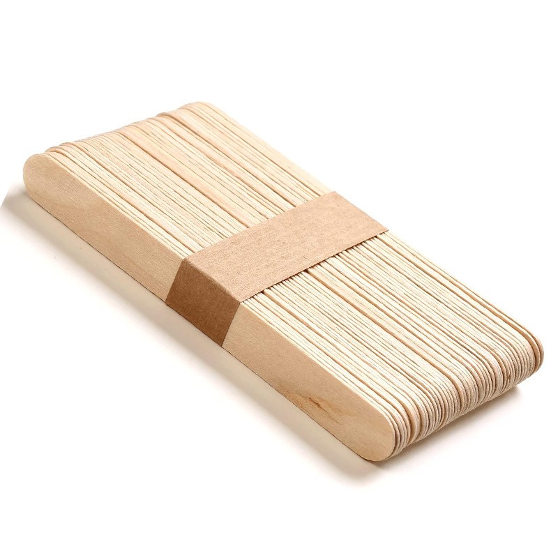 Wooden  Sticks  For Crafts 50 Pcs 15 x 1.8 cm