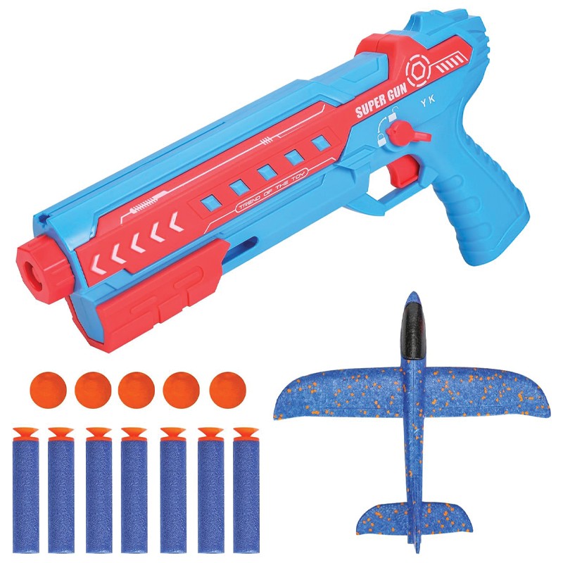 Aircraft Softball Gun 4 In 1 (2023-1)